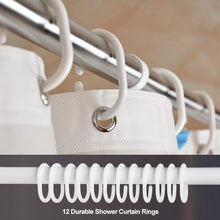 Load image into Gallery viewer, Shower Curtain Bathing Curtains with Hook Mildewproof Waterproof Shower Screens Matte Curtain Bathroom Home Decoration
