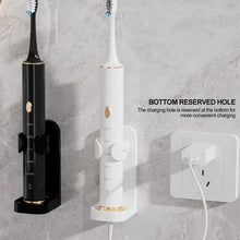 Load image into Gallery viewer, Electric Toothbrush Stand Rack Organizer Toothbrush Wall-Mounted Holder Electric Razor Rack Holder Space Saving Bathroom Accessories

