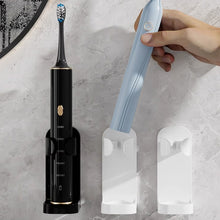 Load image into Gallery viewer, Electric Toothbrush Stand Rack Organizer Toothbrush Wall-Mounted Holder Electric Razor Rack Holder Space Saving Bathroom Accessories
