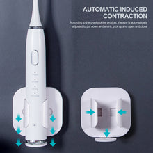 Load image into Gallery viewer, Gravity Clamp Electric Toothbrush Stand Rack Organizer Toothbrush Wall-Mounted Holder Space Saving Bathroom Accessories
