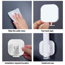 Load image into Gallery viewer, Gravity Clamp Electric Toothbrush Stand Rack Organizer Toothbrush Wall-Mounted Holder Space Saving Bathroom Accessories
