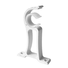 Load image into Gallery viewer, Thicken Aluminum Alloy Curtain Rod Brackets Home Ceiling Curtain Rod Installation Hook Room Drapery Wall Mounted Hanging Rack
