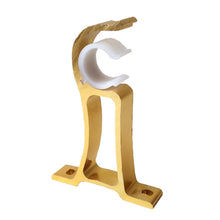 Load image into Gallery viewer, Thicken Aluminum Alloy Curtain Rod Brackets Home Ceiling Curtain Rod Installation Hook Room Drapery Wall Mounted Hanging Rack
