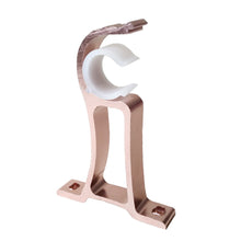 Load image into Gallery viewer, Thicken Aluminum Alloy Curtain Rod Brackets Home Ceiling Curtain Rod Installation Hook Room Drapery Wall Mounted Hanging Rack
