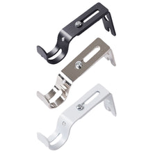 Load image into Gallery viewer, 2pcs Curtain Rod Bracket Adjustable Curtain Rod Installation Holders Universal Curtain Pole Rack Curtain Accessories
