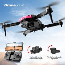 Load image into Gallery viewer, XT105 Rc Drone 2.4G WIFI FPV 4K Two Axis Pan HD Camera 22mins Flight Time Brushless Foldable Brushless Motor Quadcopter Toy
