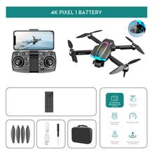 Load image into Gallery viewer, XT105 Rc Drone 2.4G WIFI FPV 4K Two Axis Pan HD Camera 22mins Flight Time Brushless Foldable Brushless Motor Quadcopter Toy
