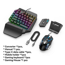 Load image into Gallery viewer, Mobile Games Controller For Gamwing Mix SE/Elite Mouse &amp; Keyboard Converter &amp; Combo Pack Faster Reaction Customize The Button
