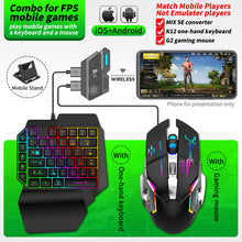 Load image into Gallery viewer, Mobile Games Controller For Gamwing Mix SE/Elite Mouse &amp; Keyboard Converter &amp; Combo Pack Faster Reaction Customize The Button
