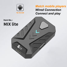 Load image into Gallery viewer, Portable Mobile Gaming Keyboard Mouse Converter Adapter MIX PRO / MIX LITE Device Tablet Density Shooting
