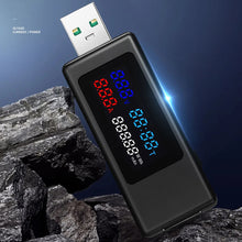 Load image into Gallery viewer, KWS USB Power Meter Tester Power Detector Current Voltage Charger Capacity Tester Meter Current Voltage Battery Capacity Tester
