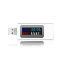 Load image into Gallery viewer, KWS USB Power Meter Tester Power Detector Current Voltage Charger Capacity Tester Meter Current Voltage Battery Capacity Tester
