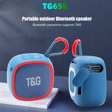 Load image into Gallery viewer, Mini Bluetooth Speaker Portable Speaker Wireless Connection Outdoor Sport Audio Stereo Support TF FM Card Car Audio
