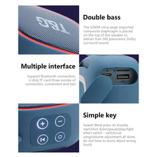 Load image into Gallery viewer, Mini Bluetooth Speaker Portable Speaker Wireless Connection Outdoor Sport Audio Stereo Support TF FM Card Car Audio
