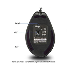 Load image into Gallery viewer, Vertical Gaming Mouse Programmable USB Wired RGB Optical Mouse 11 Buttons 10000 DPI Adjustable Ergonomic Gamer Mice
