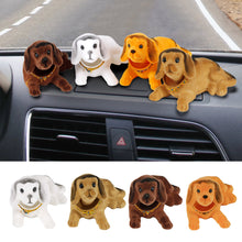 Load image into Gallery viewer, Car Shake Head Dog Ornaments Doll Husky Beagle St Bernard Shepherd Duck Auto Interior Decoration Accessories Cute Creative Gifts
