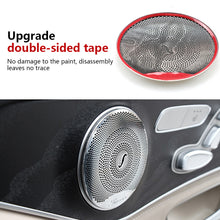 Load image into Gallery viewer, 4Pcs Car Audio Speaker Covers Car Trim Door Interior Moulding For Mercedes Benz E200 E220 E300 E350 W213 C180 C200 C220 C250 W205 GLC
