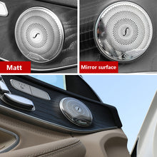 Load image into Gallery viewer, 4Pcs Car Audio Speaker Covers Car Trim Door Interior Moulding For Mercedes Benz E200 E220 E300 E350 W213 C180 C200 C220 C250 W205 GLC
