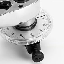 Load image into Gallery viewer, Angle Torque Wrench Torquemeter Dial Auto Service Equipment Garage Tools Calibrated In Degrees Automotive Meter Hand Tool
