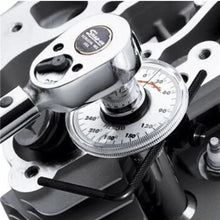 Load image into Gallery viewer, Angle Torque Wrench Torquemeter Dial Auto Service Equipment Garage Tools Calibrated In Degrees Automotive Meter Hand Tool
