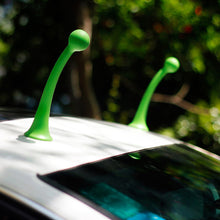Load image into Gallery viewer, 3D Car Bean Sprouts Sapling Stickers Roof Decoration Antenna Roof Top Stickers Car Exterior Decoration Motorcycle Helmets Decals
