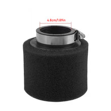 Load image into Gallery viewer, ATV Motorcycle Foam Air Filter 35mm 38mm 42mm 45mm 48mm Straight Elbow Sponge Cleaner Moped for Scooter Dirt Pit Bike
