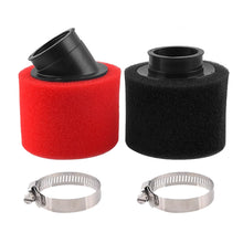 Load image into Gallery viewer, ATV Motorcycle Foam Air Filter 35mm 38mm 42mm 45mm 48mm Straight Elbow Sponge Cleaner Moped for Scooter Dirt Pit Bike
