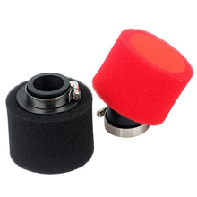 Load image into Gallery viewer, ATV Motorcycle Foam Air Filter 35mm 38mm 42mm 45mm 48mm Straight Elbow Sponge Cleaner Moped for Scooter Dirt Pit Bike
