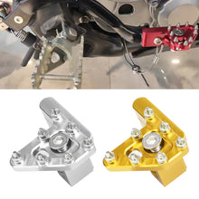 Load image into Gallery viewer, Motorcycle Folding Rear Brake Lever Pedal Head Step Tip Aluminum-Alloy Lightweight for Ktm Kawasaki Suzuki CRF-/KLX/YZF 40GF Motocross
