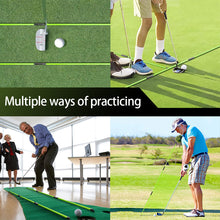 Load image into Gallery viewer, 2PCS 1M Golf Direction Indicator Rod Swing Putter Auxiliary Practice Stick Multi-Functional Training Supplies
