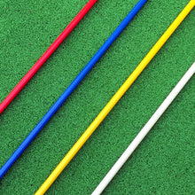 Load image into Gallery viewer, 2PCS 1M Golf Direction Indicator Rod Swing Putter Auxiliary Practice Stick Multi-Functional Training Supplies
