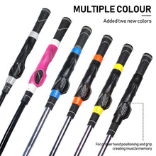 Load image into Gallery viewer, 1PC Golf Club Hand Grip Corrector Beginners Universal Grip Rod Set Indoor And Outdoor Golf Trainer
