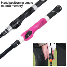Load image into Gallery viewer, 1PC Golf Club Hand Grip Corrector Beginners Universal Grip Rod Set Indoor And Outdoor Golf Trainer
