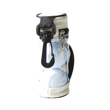 Load image into Gallery viewer, 1PC Golf Small Ball Bag PU Waist Pack Golf Accessories Storage Bag Includes 3 Balls And 3 Nails
