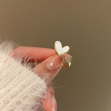 Load image into Gallery viewer, Heart-shaped Oil Dripping Ring Opening Adjustable Alloy Ring Fashionable Personalized Women Jewelry
