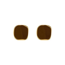 Load image into Gallery viewer, Retro Irregular Square Earrings Fashionable Versatile Alloy Earrings Ear Studs Women Ear Jewelry Accessories
