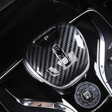 Load image into Gallery viewer, Carbon Fiber Car Gear Shift Knob Cover Gear Sticker Pattern for BYD Song Plus DM-i Qin Pro DM Accessories
