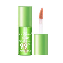 Load image into Gallery viewer, Natural Aloe Vera Color Changing Lip Glaze Hydrating Moisturizing Lip Oil Temperature Color Changing Mirror Lip Oil Lip Balm
