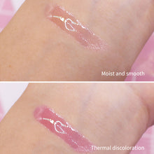 Load image into Gallery viewer, Natural Aloe Vera Color Changing Lip Glaze Hydrating Moisturizing Lip Oil Temperature Color Changing Mirror Lip Oil Lip Balm
