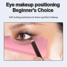 Load image into Gallery viewer, Eyeshadow Stencil Crease Line Kit Silicone Eye Shadow Stamp Eyes Applicator Lazy Eyeshadow Fixer In Seconds Makeup Tools
