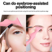 Load image into Gallery viewer, Eyeshadow Stencil Crease Line Kit Silicone Eye Shadow Stamp Eyes Applicator Lazy Eyeshadow Fixer In Seconds Makeup Tools
