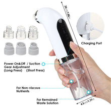 Load image into Gallery viewer, Small Bubble Beauty Instrument Household Pore Cleaning Introduction Oxygen Injection Instrument Electric Blackhead Removal Artifact
