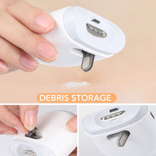 Load image into Gallery viewer, Automatic Electric Nail Clipper Trimmer Nail Scissors Anti-Splash Safe Nail Machine Manicure Machine Adult Children Nails Drill
