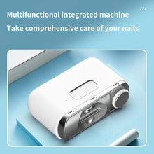 Load image into Gallery viewer, Fully Automatic Multifunctional Nail Grinder 2-in-1 Electric Nail Clipper Polishing Bright Nail Clipper

