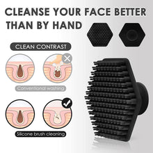 Load image into Gallery viewer, Silicone Men Facial Cleaning Brush Miniature Face Beard Deep Clean Shave Massage Face Scrub Brush Face Cleaner Scrubber
