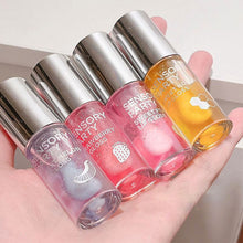 Load image into Gallery viewer, Moisturizing Lip Balm Lip Oil Transparent Lip Gloss Primer Colorless Lip Gloss Lipstick Base Fragrance Non-sticky Moisturizes Lip Gloss
