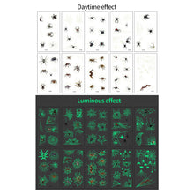 Load image into Gallery viewer, 10pcs Luminous Kids Temporary Tattoo Sticker Fake Christmas Flash Waterproof Small Body Cartoon Christmas Children Tattoo Sticker
