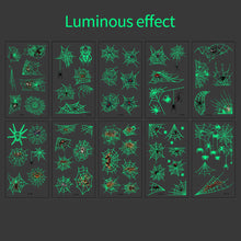 Load image into Gallery viewer, 10pcs Luminous Kids Temporary Tattoo Sticker Fake Christmas Flash Waterproof Small Body Cartoon Christmas Children Tattoo Sticker
