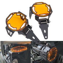 Load image into Gallery viewer, Pari Flipable Motorcycle Fog Light Guard Lamp Protector Cover For BMW R1250RS G310R S1000XR S1000RR C650 F850GS R1200GS F750GS R1250GS Adventure
