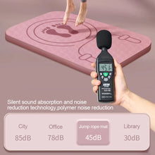 Load image into Gallery viewer, Home TPE Yoga Mat Professional Indoor Shock Absorption Non-Slip Sound Insulation Cordless Skipping Mat Sports Weight Loss Fitness Cushion
